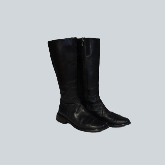 Donald J Pliner Vintage Motorcycle Boots - Picture 4 of 4